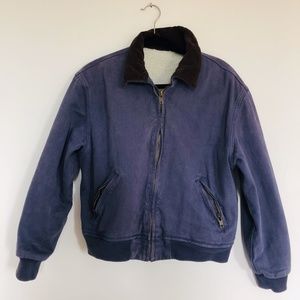 Brandy Melville Jacket with Faux Fur Collar